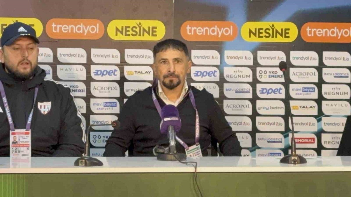 Bandırmaspor Teknik Direktörü Arslan'dan 2-1'lik Bodrum FK yenilgisi sonrası açıklama