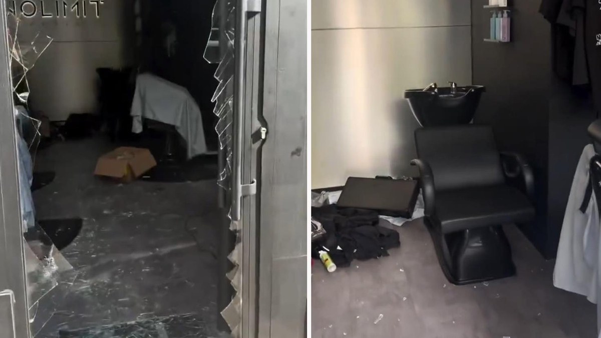 Fransa'daki protestolarda berber dükkanı yağmalandı: İş yeri yerle bir oldu