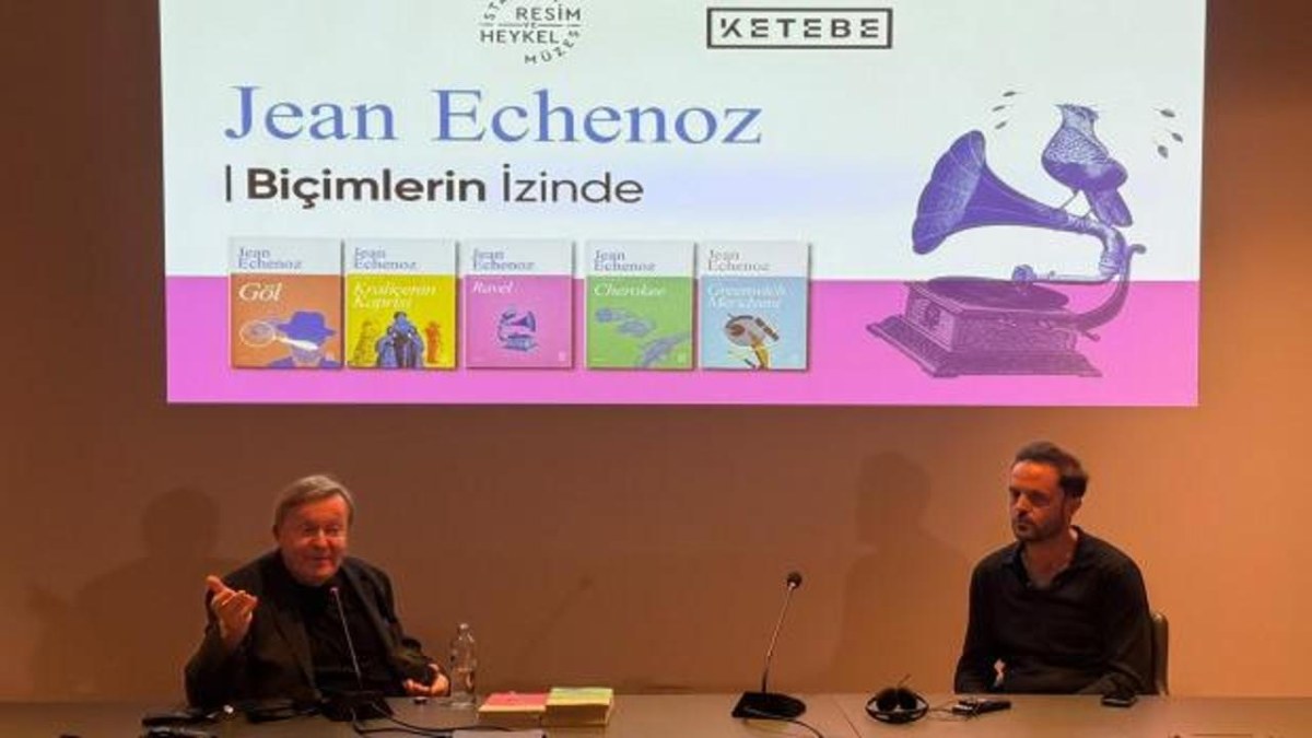 Jean Echenoz İstanbul'da: Goncourt Ödüllü Yazar Okurlarıyla Buluştu