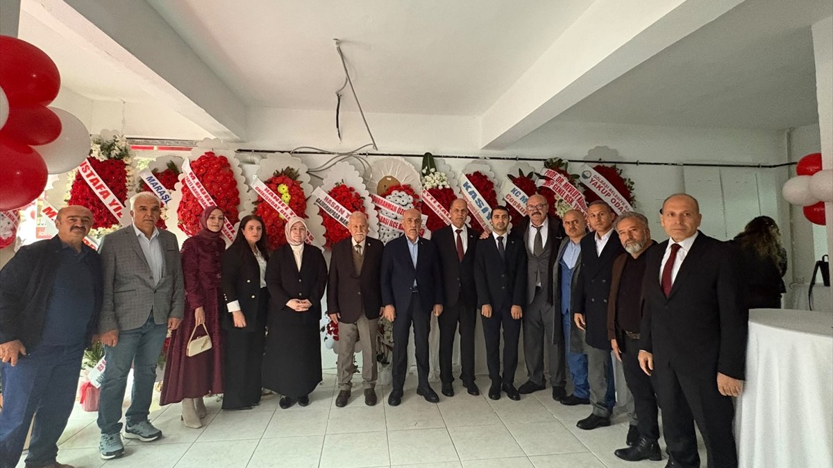 Kahramanmaraşlılar Derneği Gölbaşı'nda Tarım ve Orman Bakanı Vahit Kirişci'nin Katılımıyla Açıldı