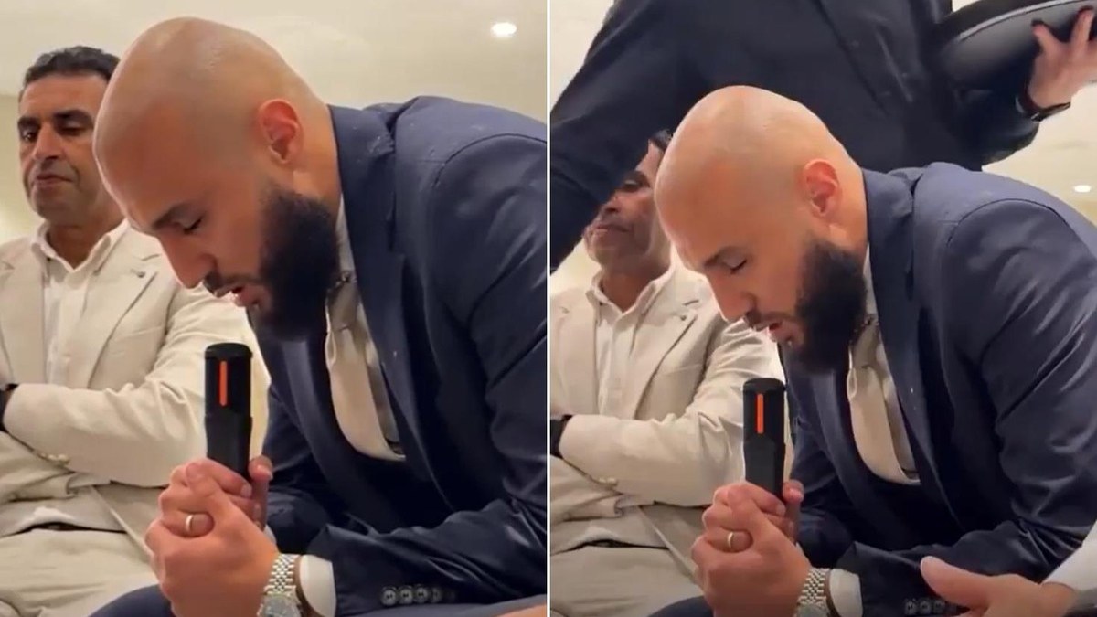 Noussair Mazraoui Kur’an-ı Kerim tilaveti ile büyüledi